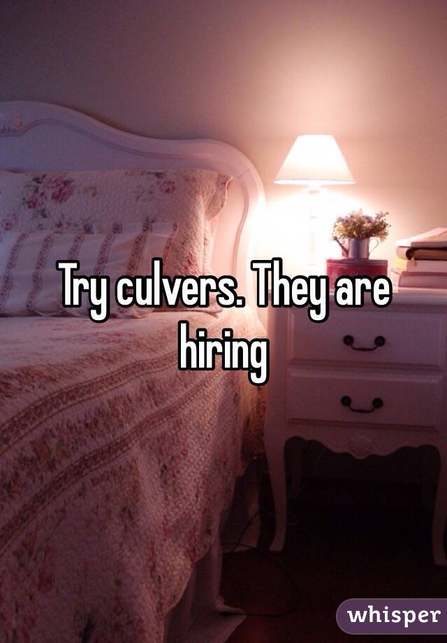 Try culvers. They are hiring 