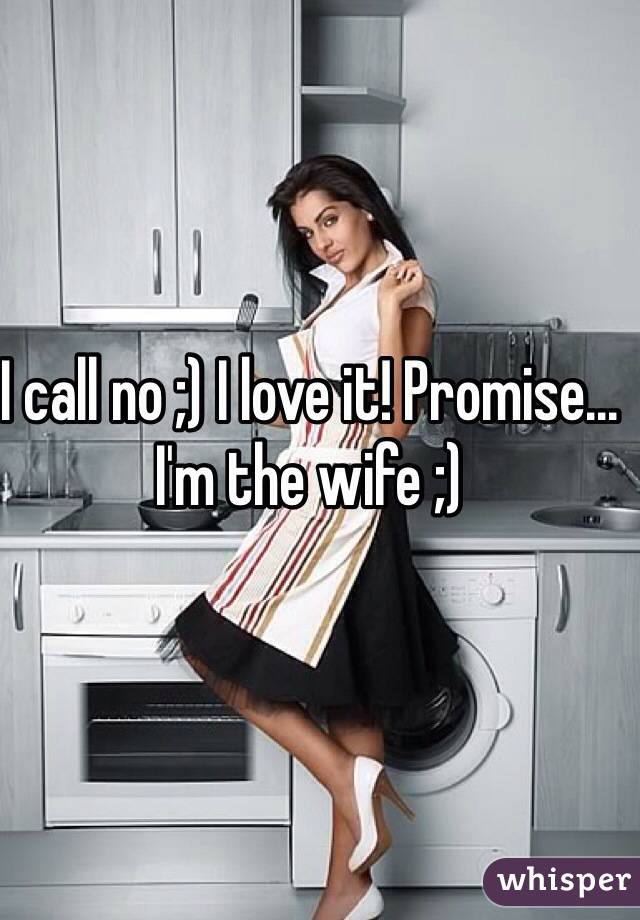 I call no ;) I love it! Promise... I'm the wife ;)
