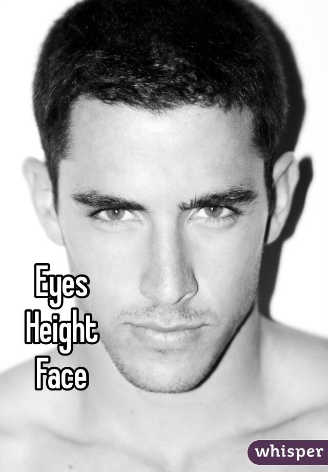 Eyes
Height
Face