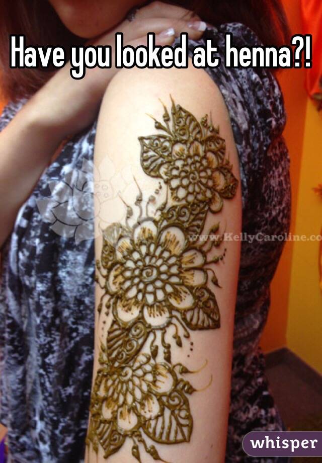 Have you looked at henna?!