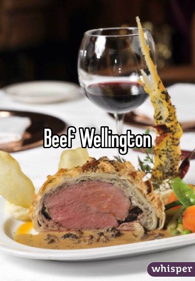 Beef Wellington 