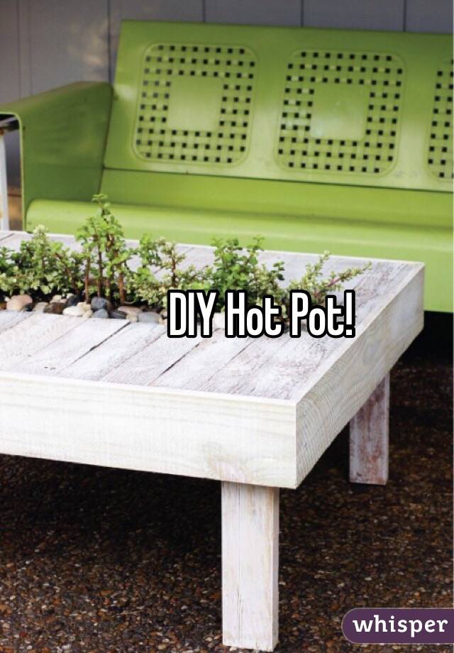 DIY Hot Pot!