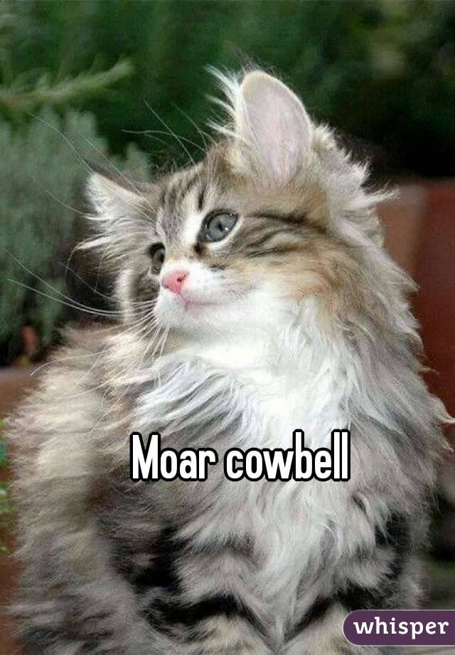 Moar cowbell