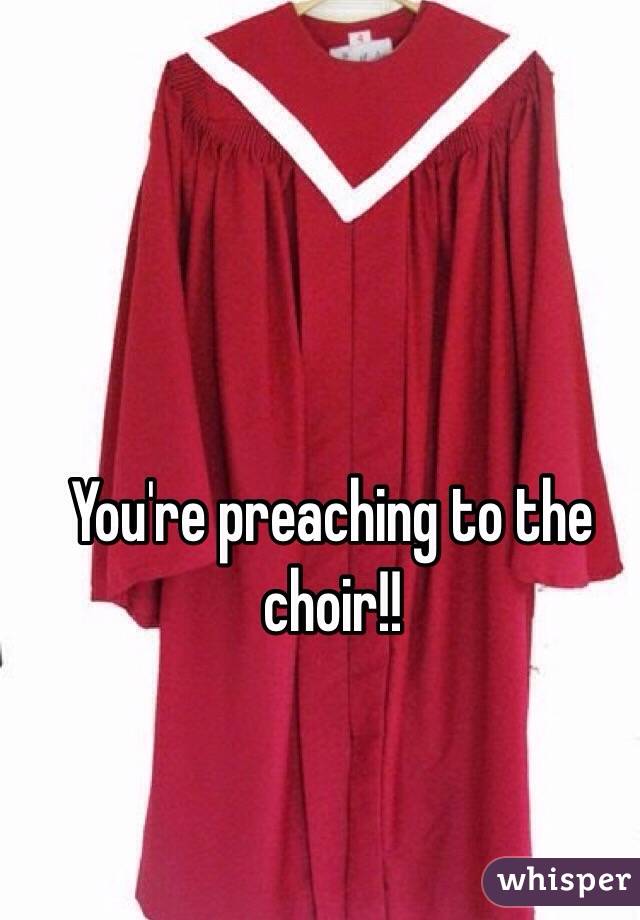 You're preaching to the choir!!
