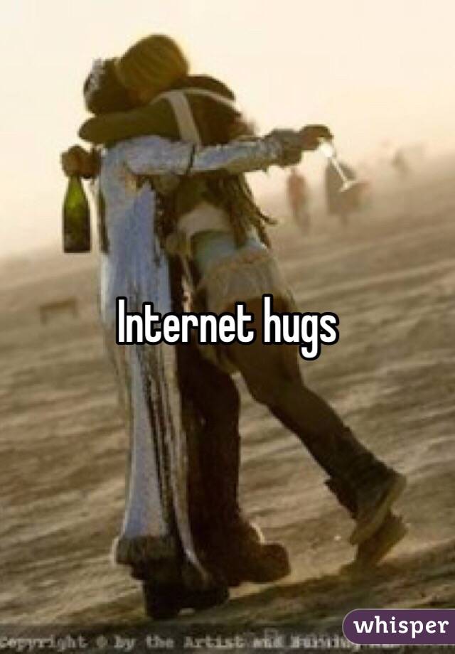 Internet hugs 