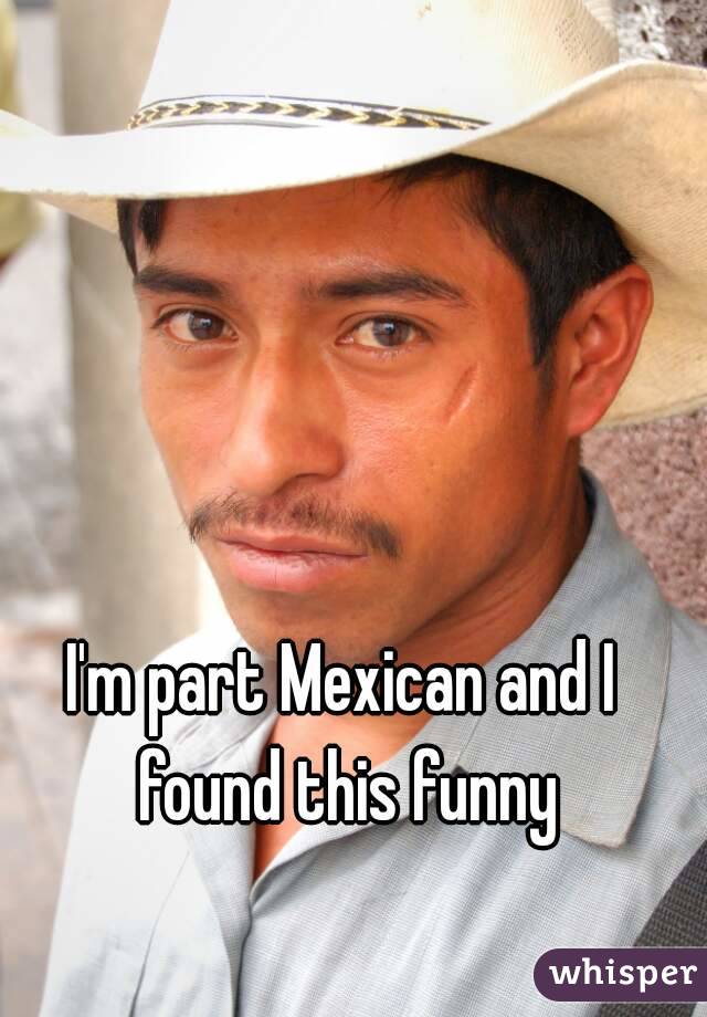 I'm part Mexican and I found this funny