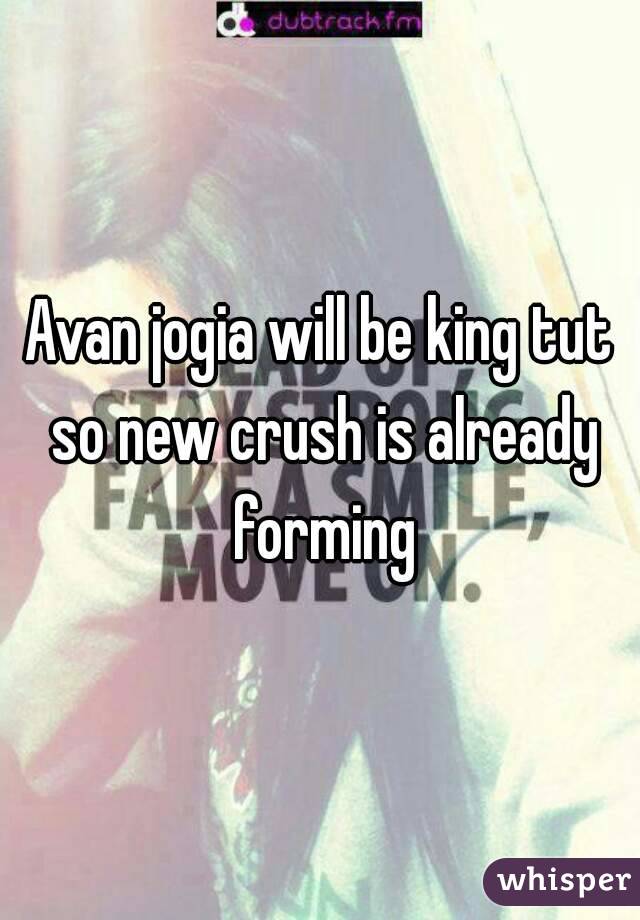 Avan jogia will be king tut so new crush is already forming