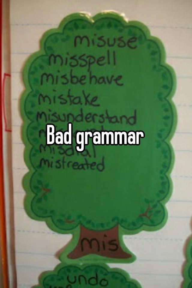 bad-grammar