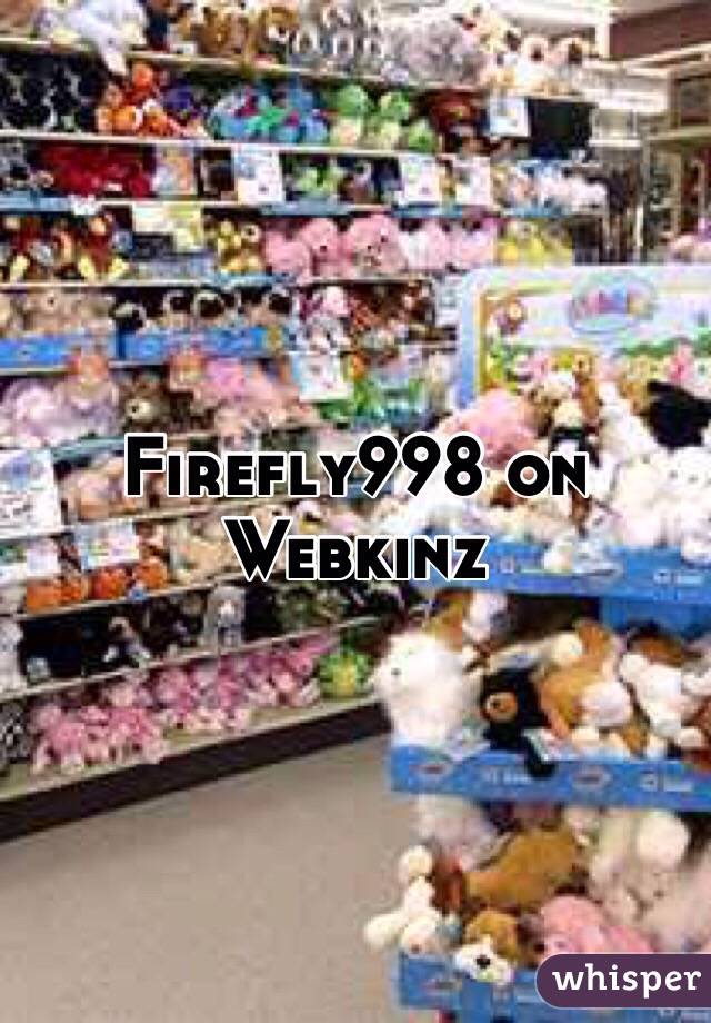 Firefly998 on Webkinz