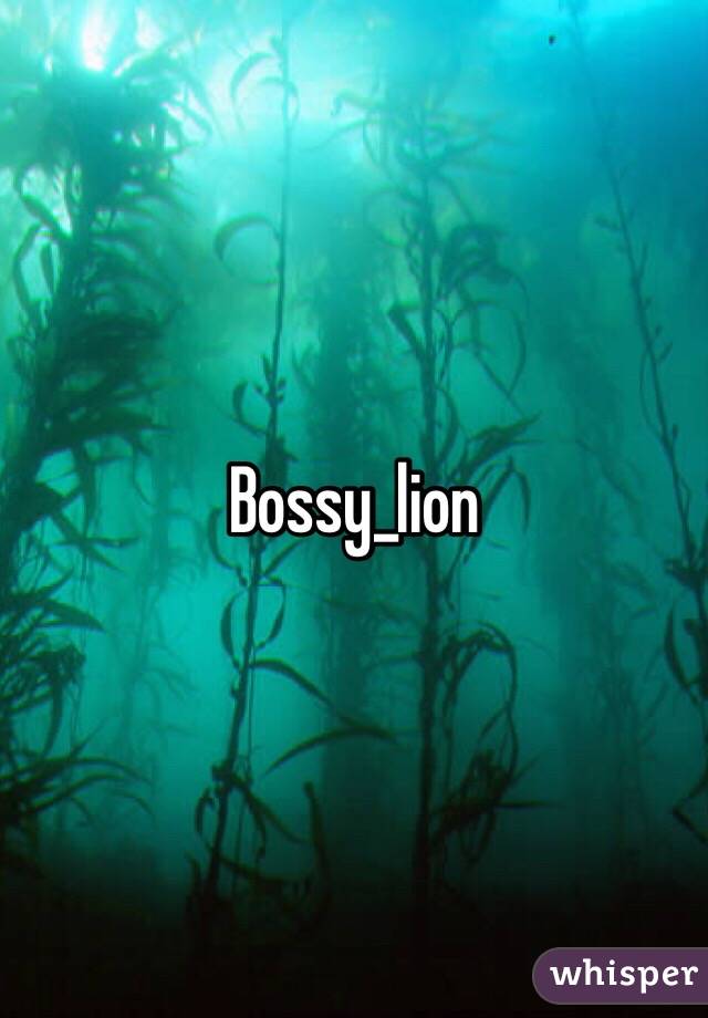 Bossy_lion