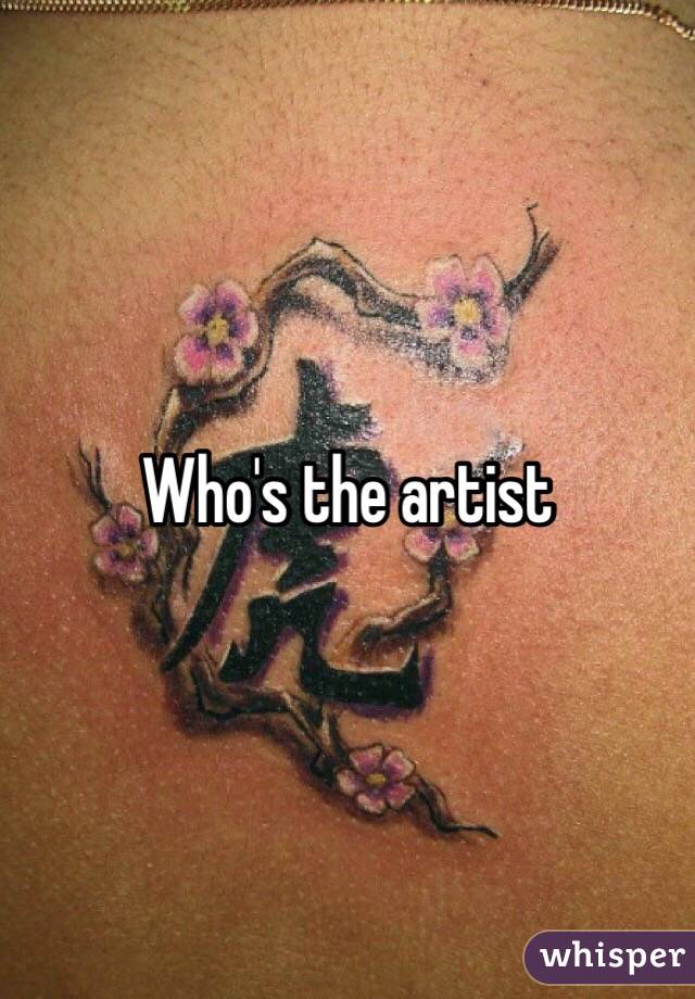 Who's the artist
