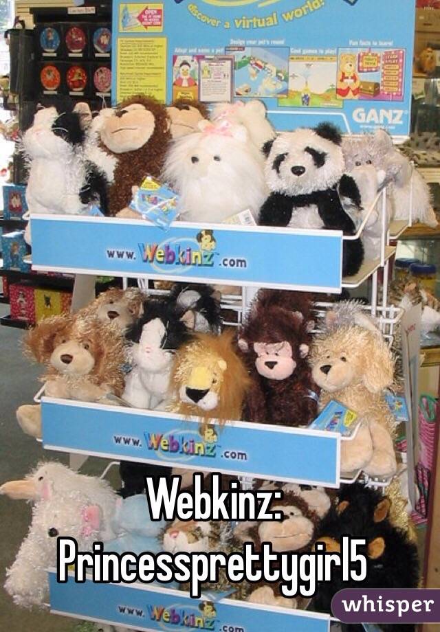 Webkinz: Princessprettygirl5