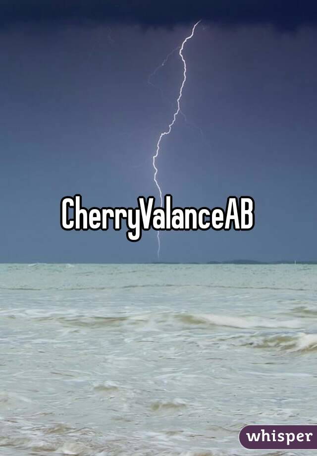 CherryValanceAB