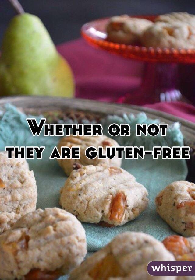 Whether or not they are gluten-free
