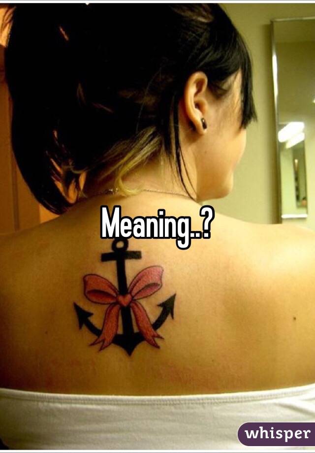 Meaning..?