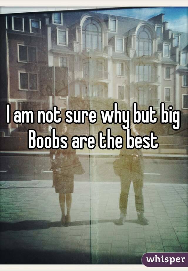 I am not sure why but big Boobs are the best 