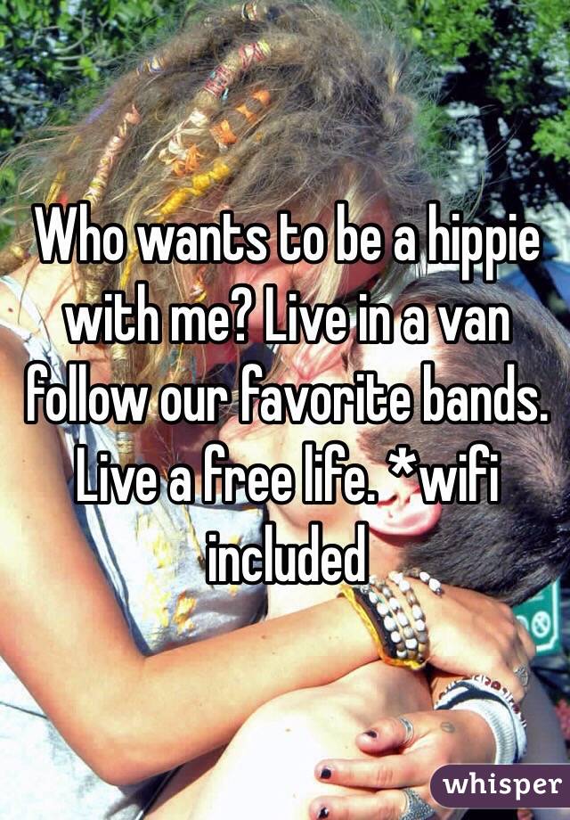 Who wants to be a hippie with me? Live in a van follow our favorite bands. Live a free life. *wifi included
