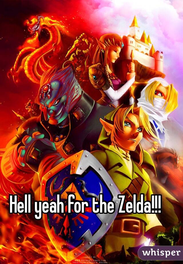 Hell yeah for the Zelda!!! 