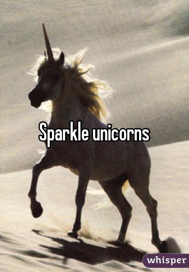 Sparkle unicorns 