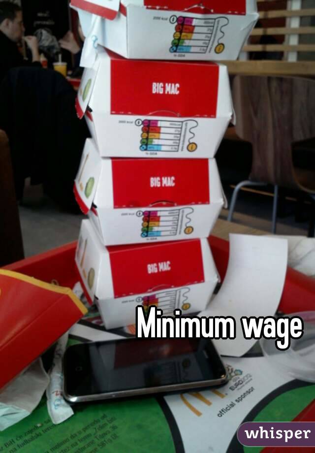 Minimum wage 