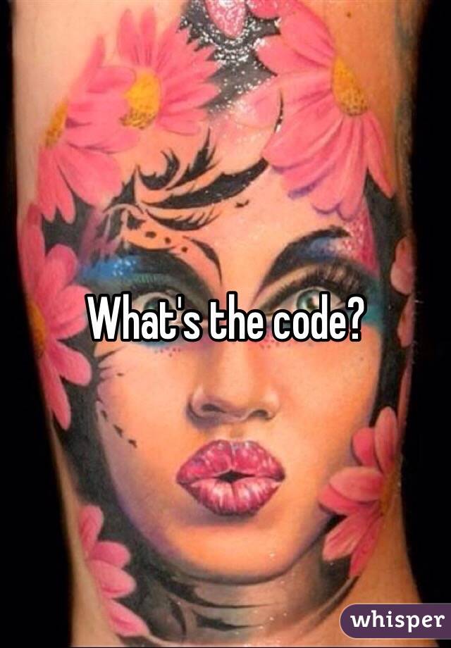 What's the code?