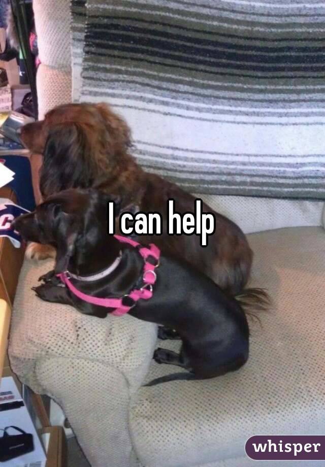 I can help