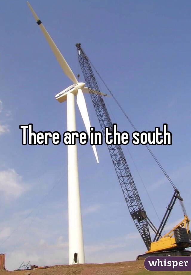 There are in the south 
