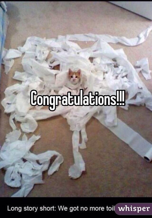 Congratulations!!! 