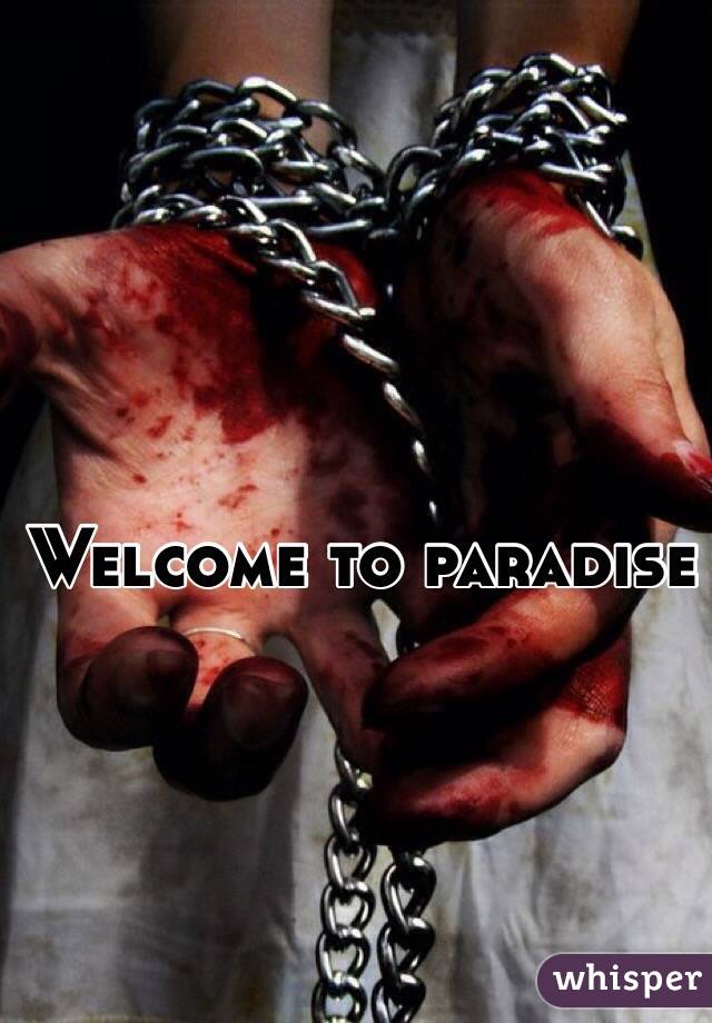 Welcome to paradise 