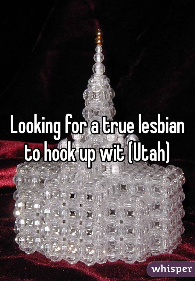 Looking for a true lesbian to hook up wit (Utah) 