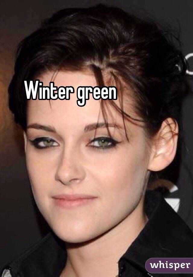Winter green 
