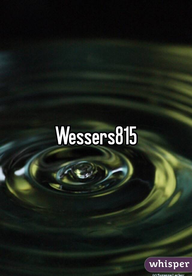 Wessers815