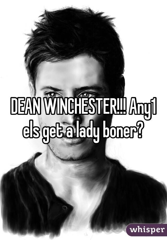 DEAN WINCHESTER!!! Any1 els get a lady boner?