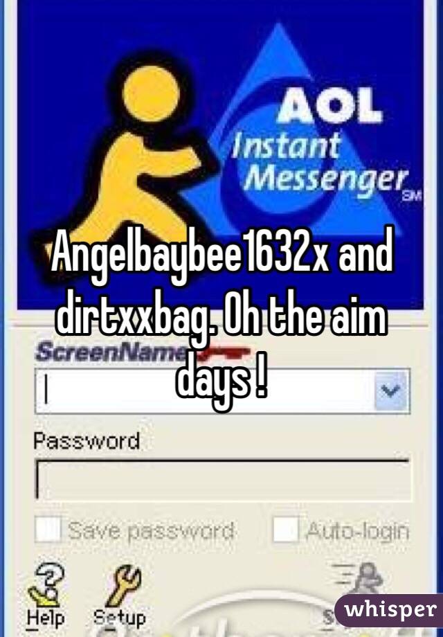 Angelbaybee1632x and dirtxxbag. Oh the aim days !