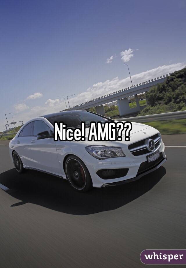 Nice! AMG??