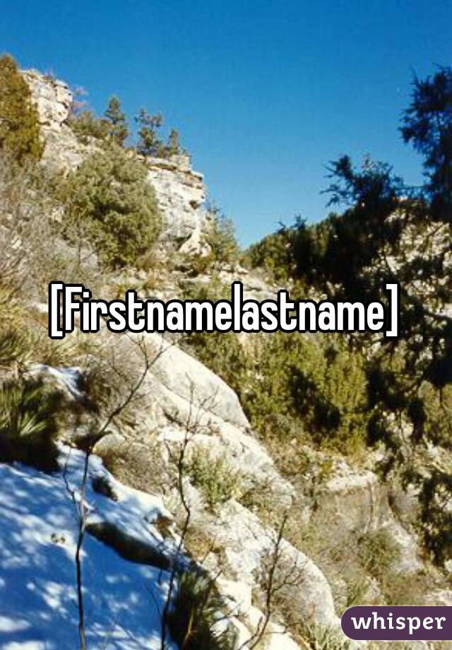 [Firstnamelastname]