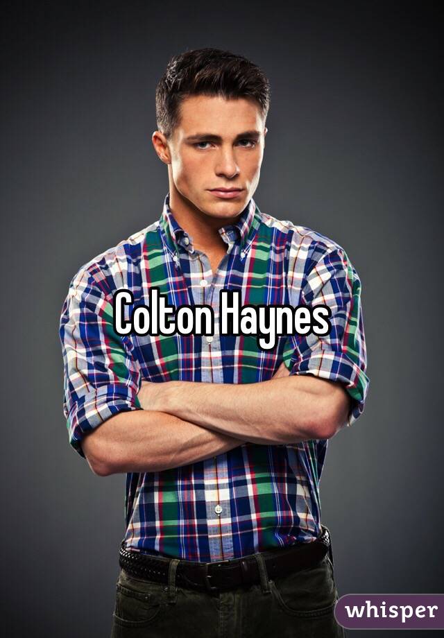 Colton Haynes
