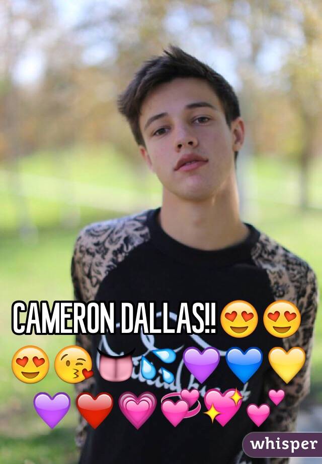 CAMERON DALLAS!!😍😍😍😘👅💦💜💙💛💜❤️💗💞💖💕