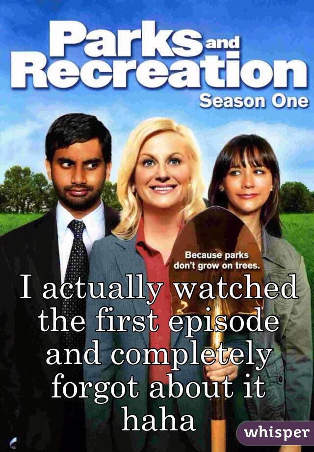 I actually watched the first episode and completely forgot about it haha