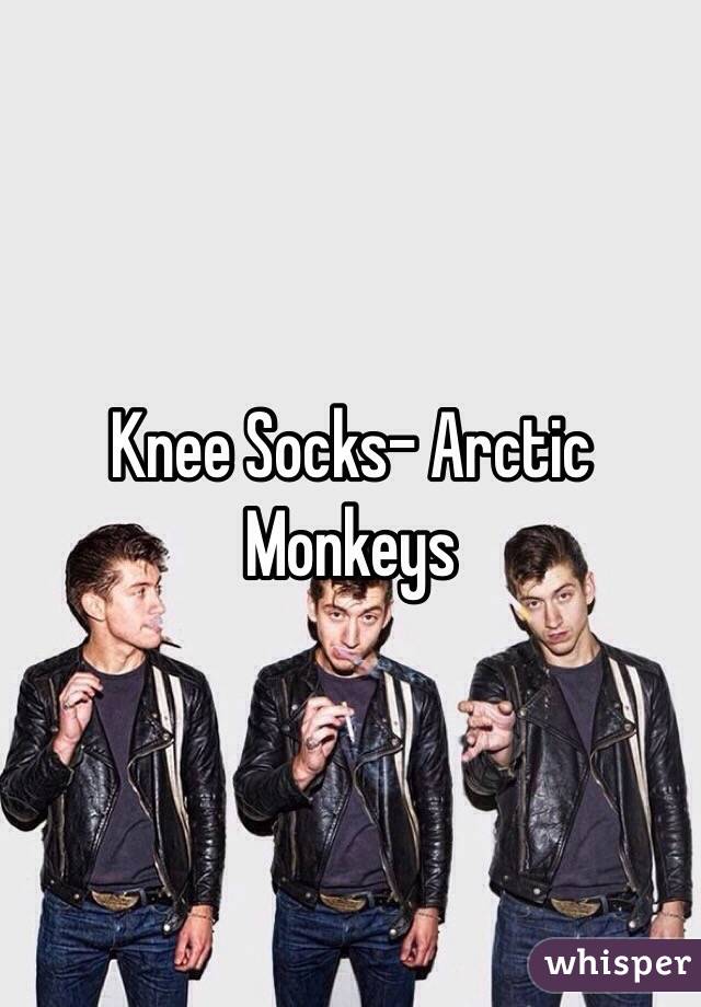 Knee Socks- Arctic Monkeys