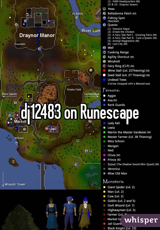 dj12483 on Runescape