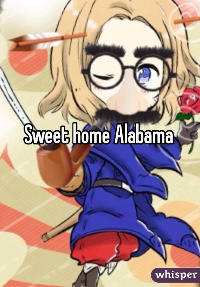 Sweet home Alabama 