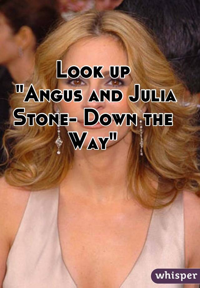 Look up
 "Angus and Julia Stone- Down the Way"