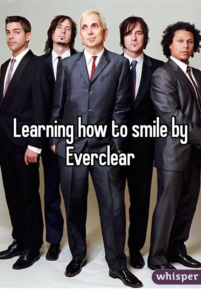 Learning how to smile by Everclear