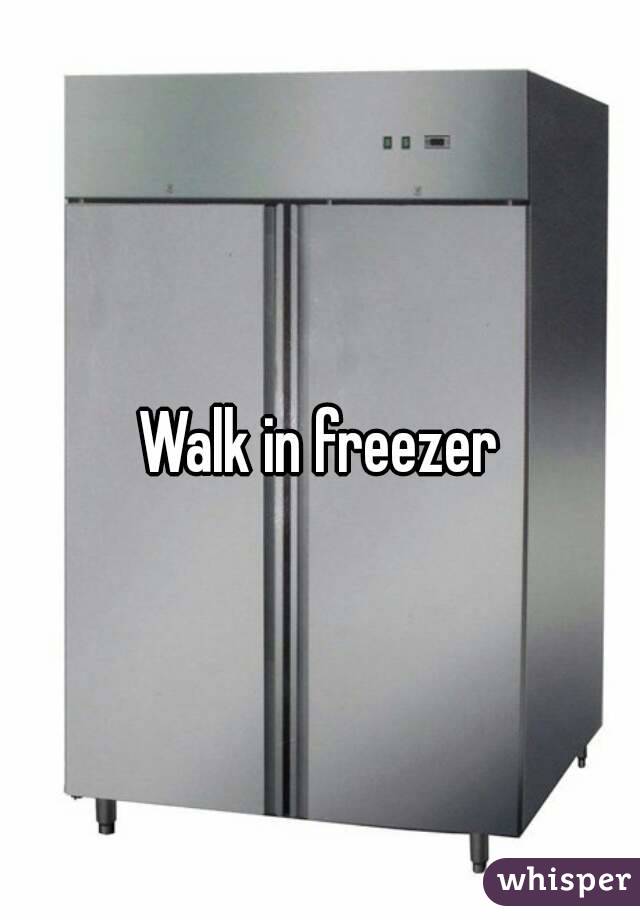 Walk in freezer