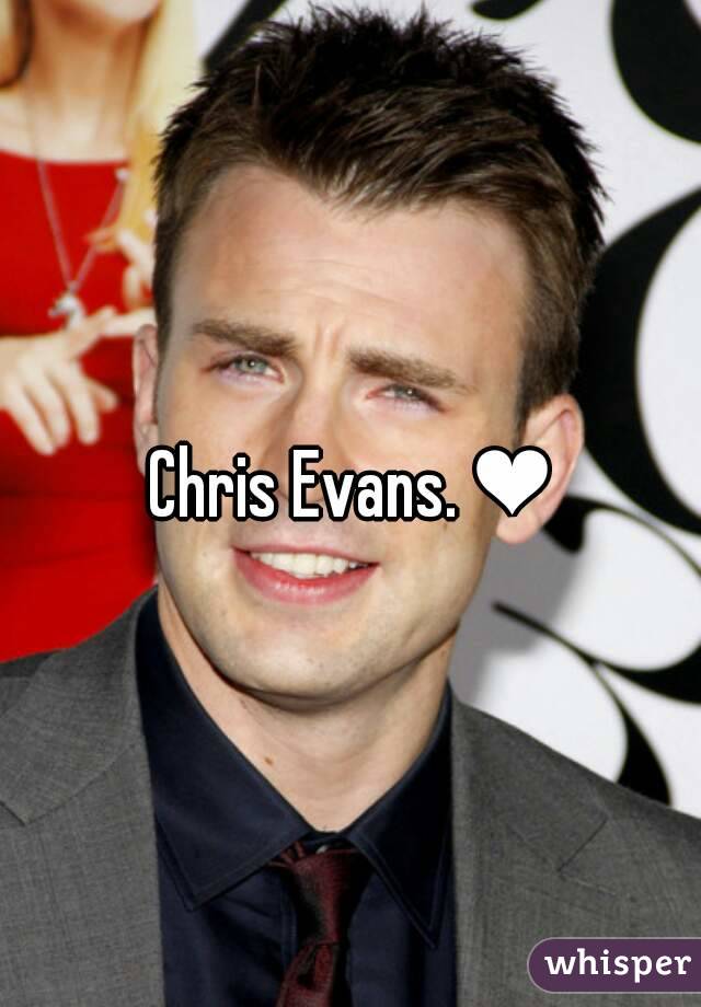 Chris Evans. ❤
