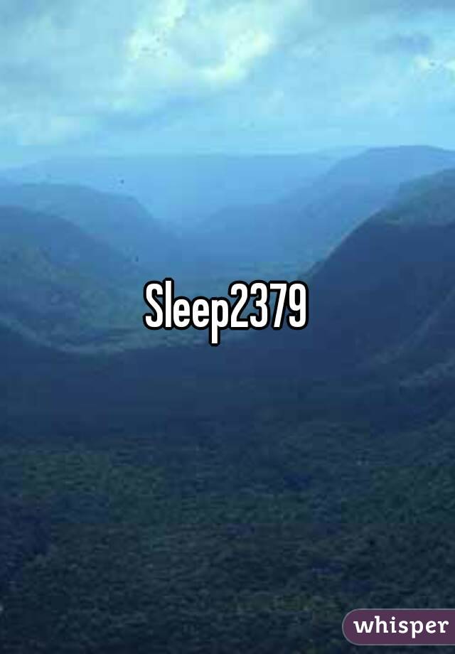 Sleep2379