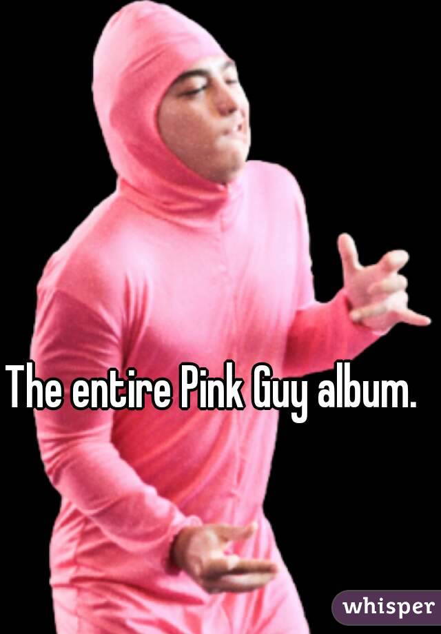 The entire Pink Guy album.