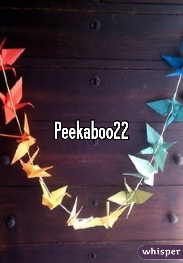 Peekaboo22