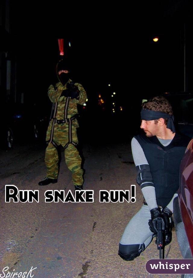 Run snake run!